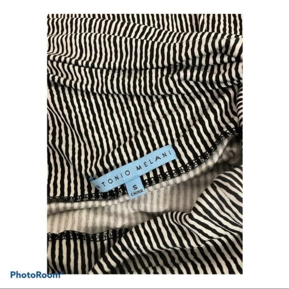 ANTONIO MELANI Silk Sleeveless Draped Top - Picture 6 of 6